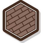 Buzz Brick Staining